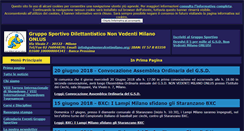 Desktop Screenshot of gsdnonvedentimilano.org