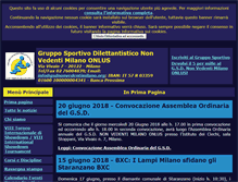 Tablet Screenshot of gsdnonvedentimilano.org